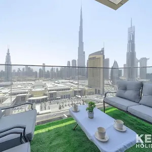  شقة Keyone - 3br With Maids In Downtown Views